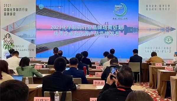 美索巴莫入選中國化學制藥行業(yè)“優(yōu)秀產品品牌”