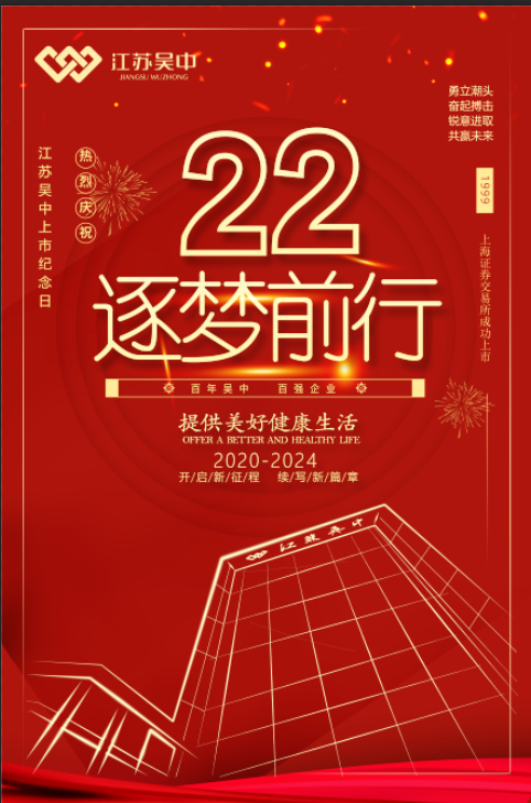 紀念公司上市22周年